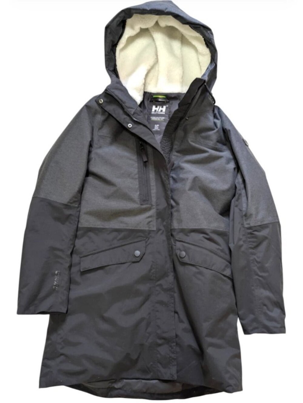NWT Helly Hansen Senja Parka Women Black Size S